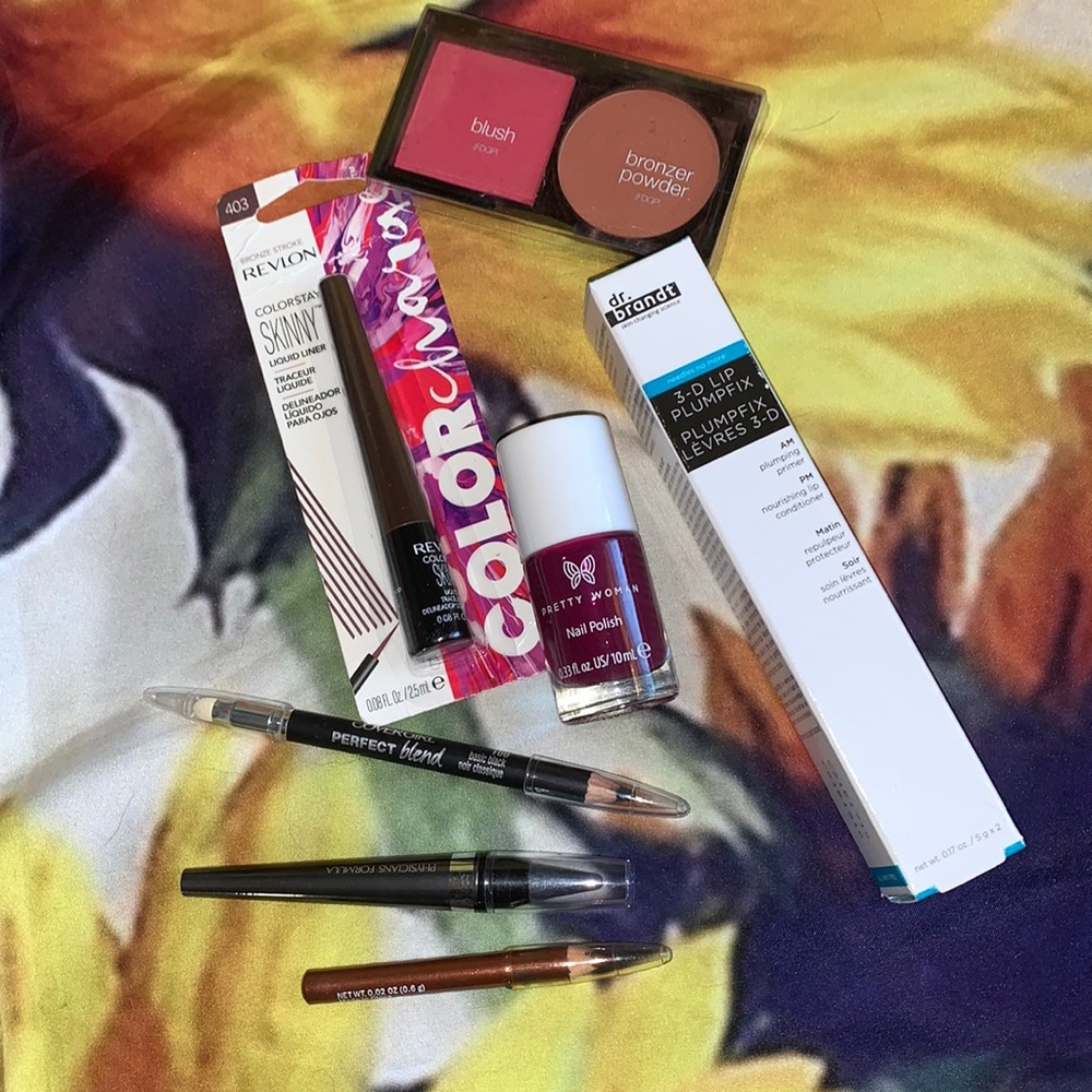 Makeup Bundle Including Dr Brandt 3DLip Plumper & Conditioner All Pictured Items